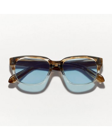 The Zindik Sun in Brown Smoke with blue glass lenses