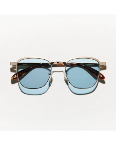 The Mish Sun in Gold with DG-37 blue glass lenses